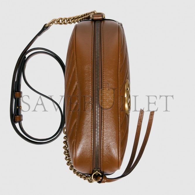 GUCCI MARMONT SMALL MATELASSÉ SHOULDER BAG 447632 （24*13*7cm）